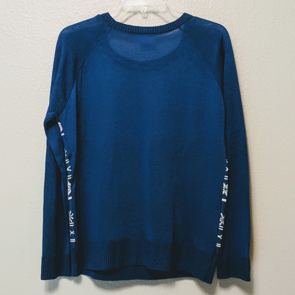 Peanuts: Snoopy Blue Holiday Sweater - Picture 4 of 5